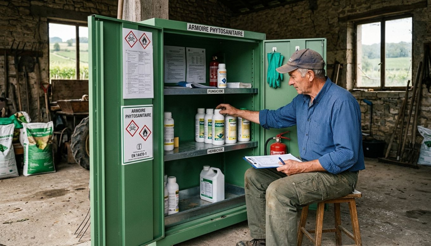 Armoire phytosanitaire : la sécurité agricole à l’épreuve des nouvelles normes européennes